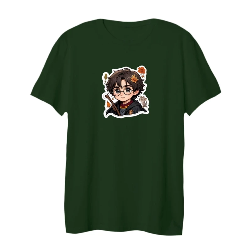 تی شرت لانگ زنانه مدل هری پاتر