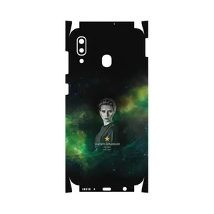 MAHOOT Scarlett Johansson-FullSkin Cover Sticker for Samsung Galaxy M10s