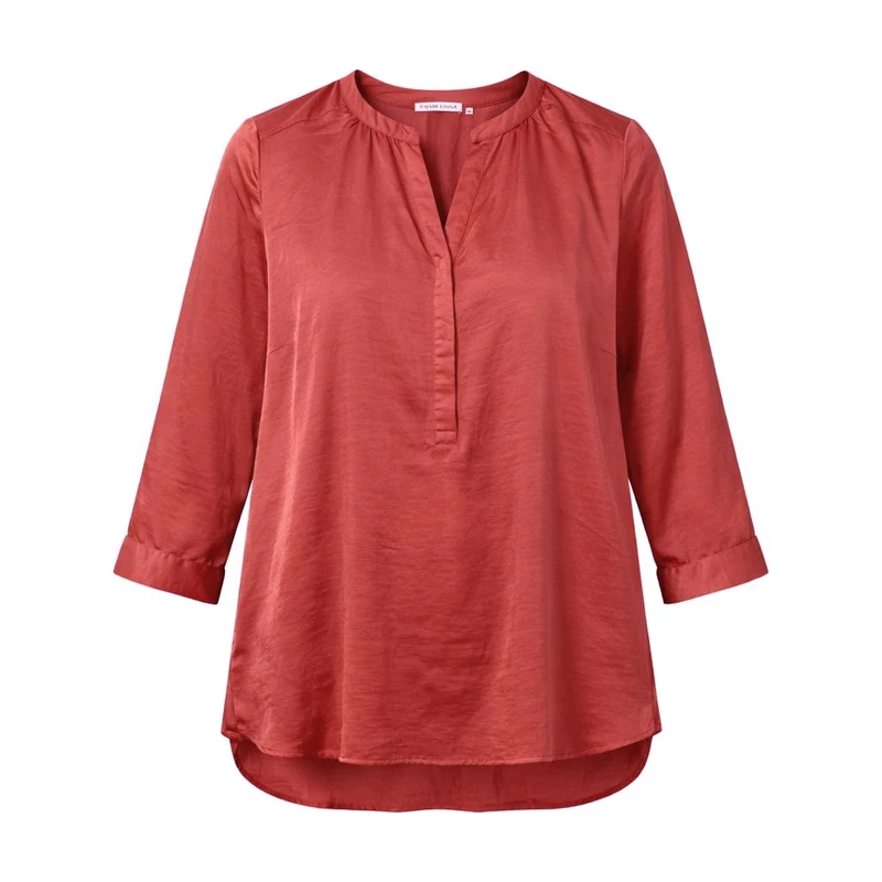 بلوز آستین بلند یقه هفت زنانه مدل شاین
