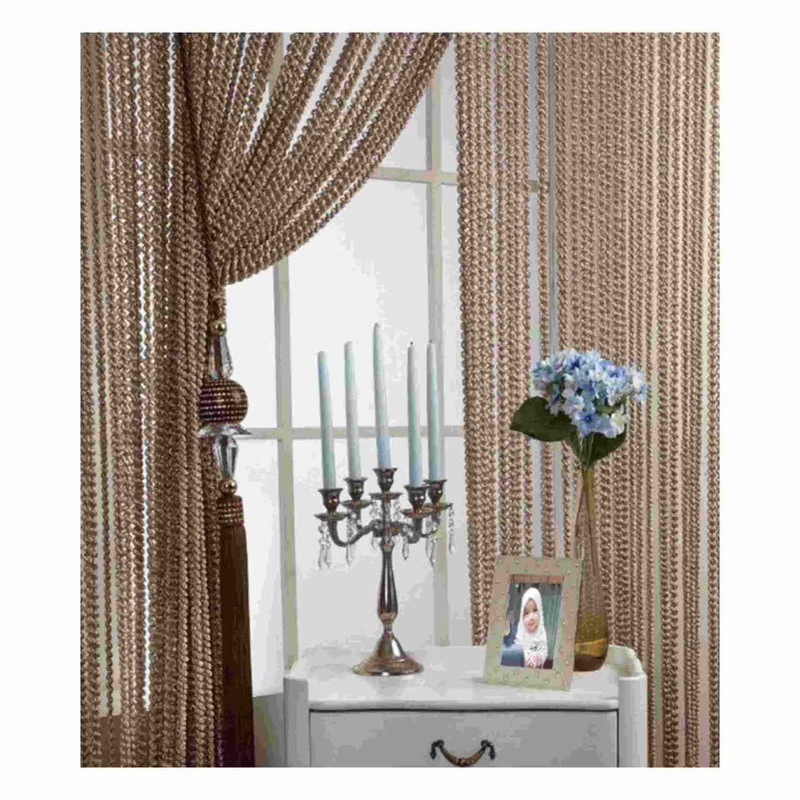 پرده ریشه ای مدل پیچک سایز 300x300 سانتیمتر