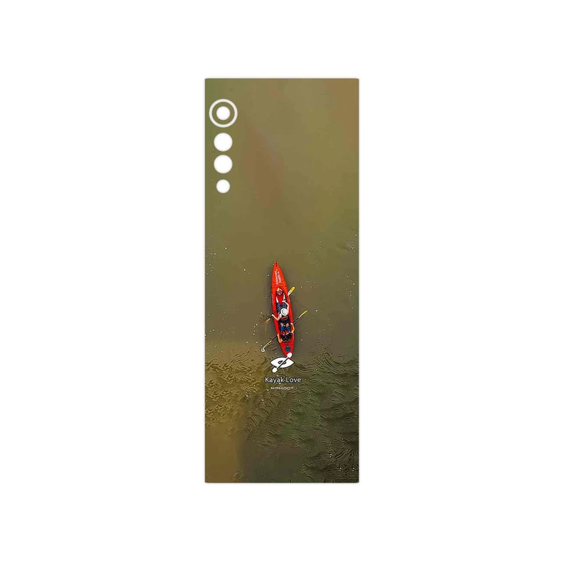برچسب پوششی ماهوت مدل Kayak مناسب برای گوشی موبایل ال جی Velvet 5G