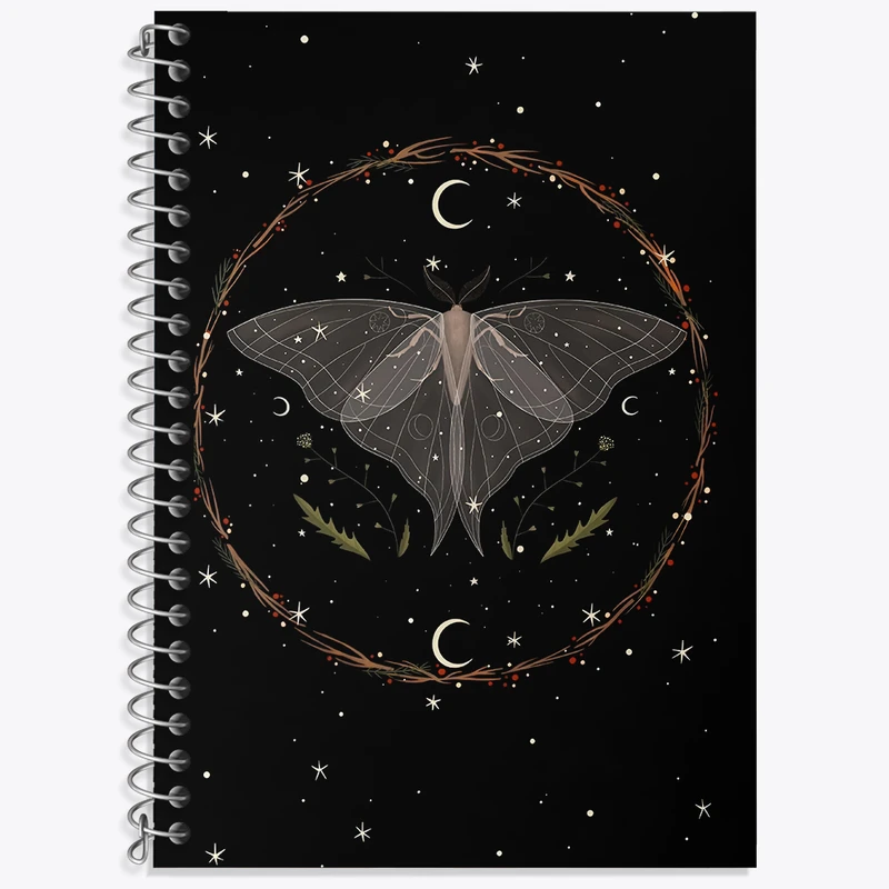 دفتر نت موسیقی 50 برگ خندالو طرح پروانه کد N4451