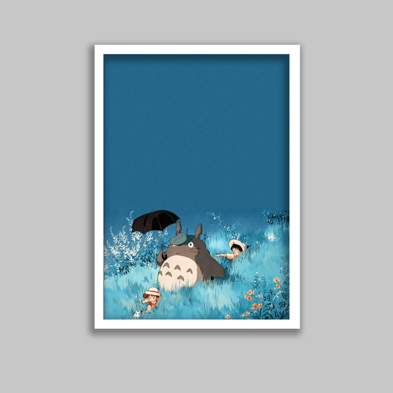 تابلو مدل انیمه شهر اشباح کد LA-G10428