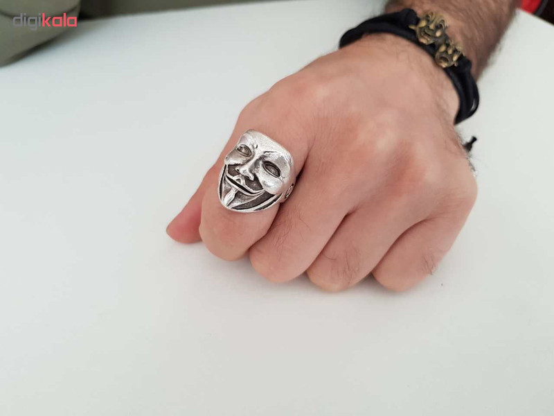 انگشتر مردانه طرح تئاتر مدل a26