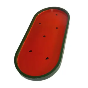 سینی سنگی طرح بیضی مدل یلدایی