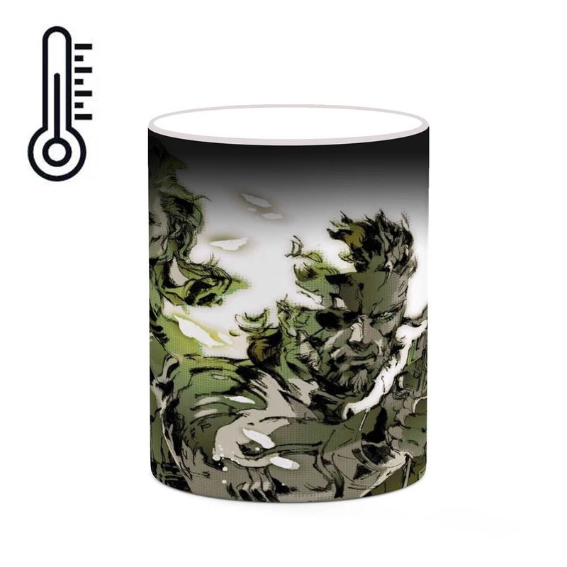 ماگ حرارتی کاکتی مدل بازی Metal Gear Solid 3ː Snake Eater کد mgh29443