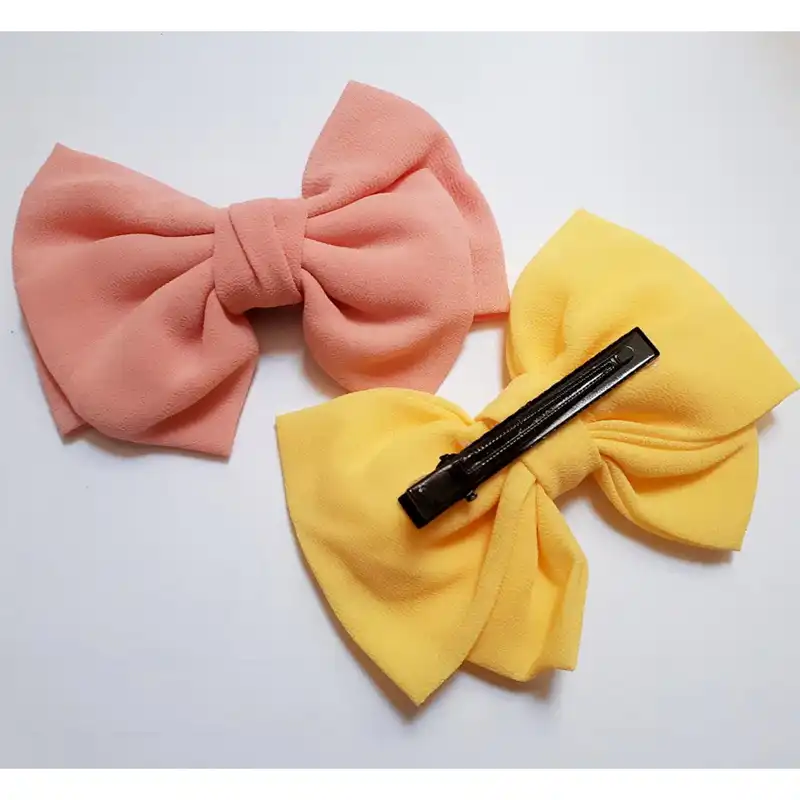 گیره مو زنانه مدل پاپیون قصه های جزیره بسته دو عددی