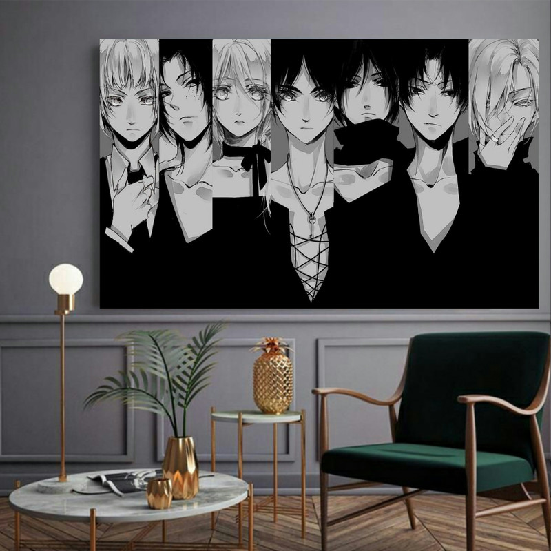 تابلو شاسی طرح انیمه اتک ان تایتان  مدلKG178