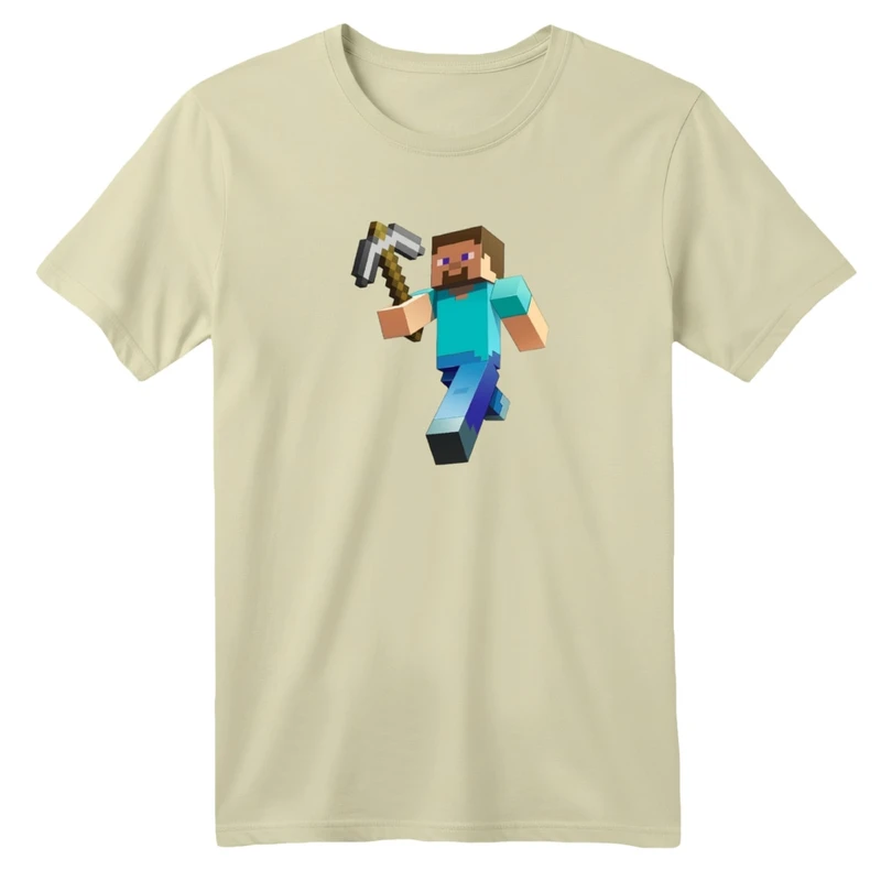 تی شرت آستین کوتاه بچگانه مدل ماینکرفت کد 03