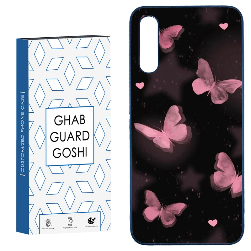 کاور قاب گارد گوشی طرح پروانه کد TPU-182 مناسب برای گوشی موبایل سامسونگ  Galaxy A50 / A50s / A30s