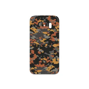 MAHOOT  Army-Autumn-pixel Cover Sticker for Samsung Galaxy S7