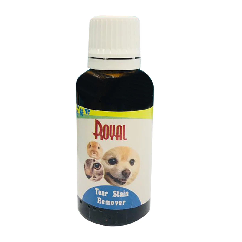 قطره پاک کننده اشک سگ و گربه رویال مدل 01 حجم 30 میلی لیتر