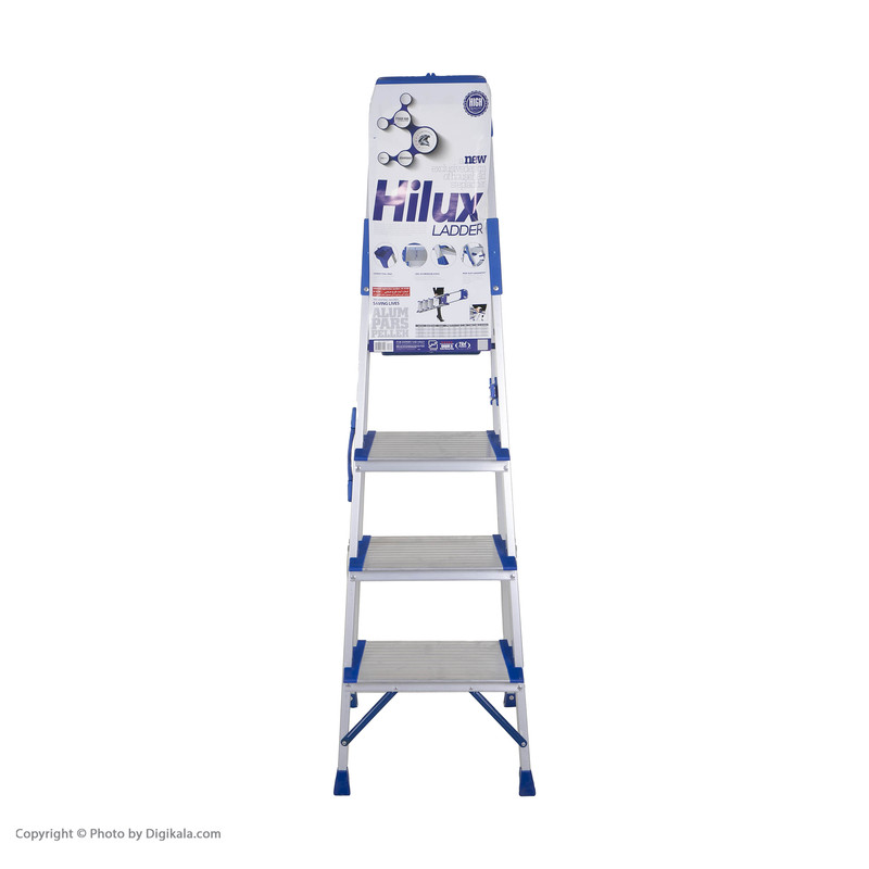 نردبان 4 پله آلوم پارس پله مدل هایلوکس