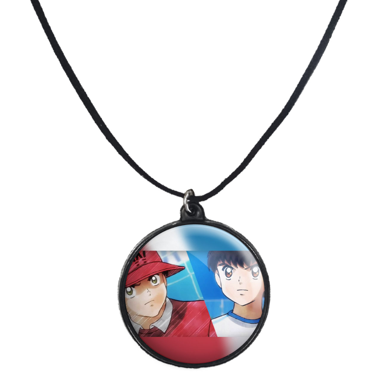 گردنبند پرمانه طرح فوتبالیست ها کد pmb.22331 مدل دو طرفه