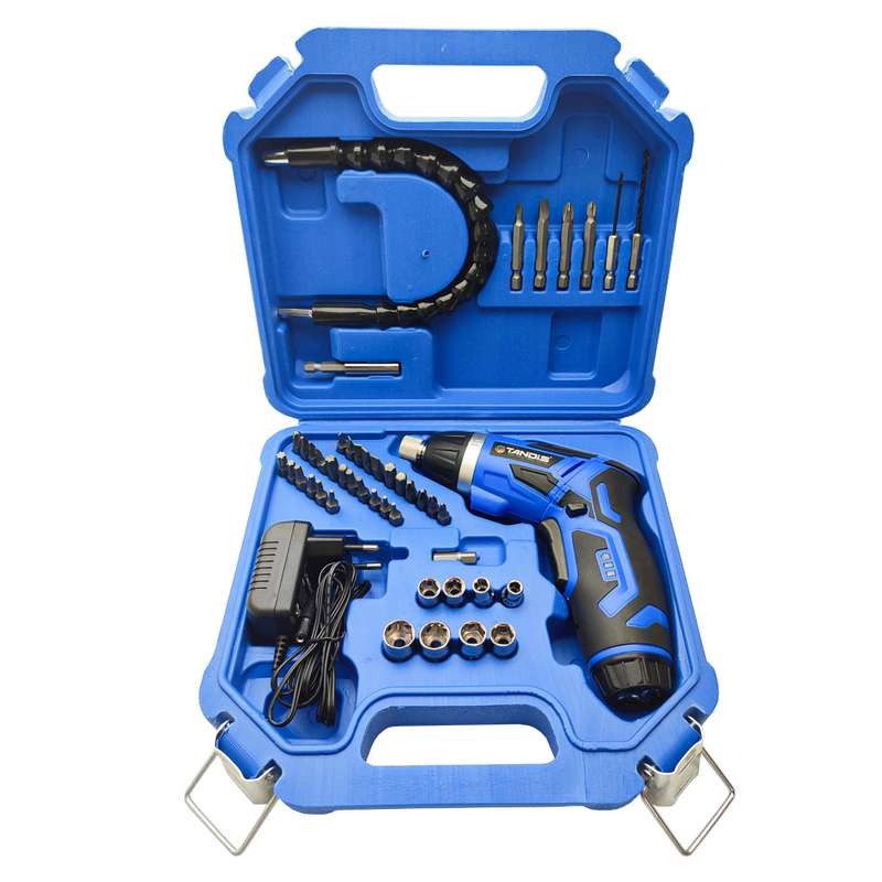 پیچ گوشتی شارژی تاشو تندیس مدل TT-2206 مجموعه 47 عددی پیچ گوشتی شارژی تاشو تندیس مدل TT-2206 مجموعه 47 عددی