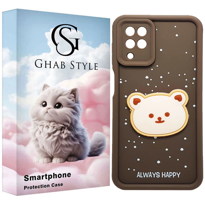 کاور قاب استایل مدل سیلیکونی طرح فانتزی مناسب برای گوشی موبایل سامسونگ Galaxy A12 / A12 5G / M12 / F12