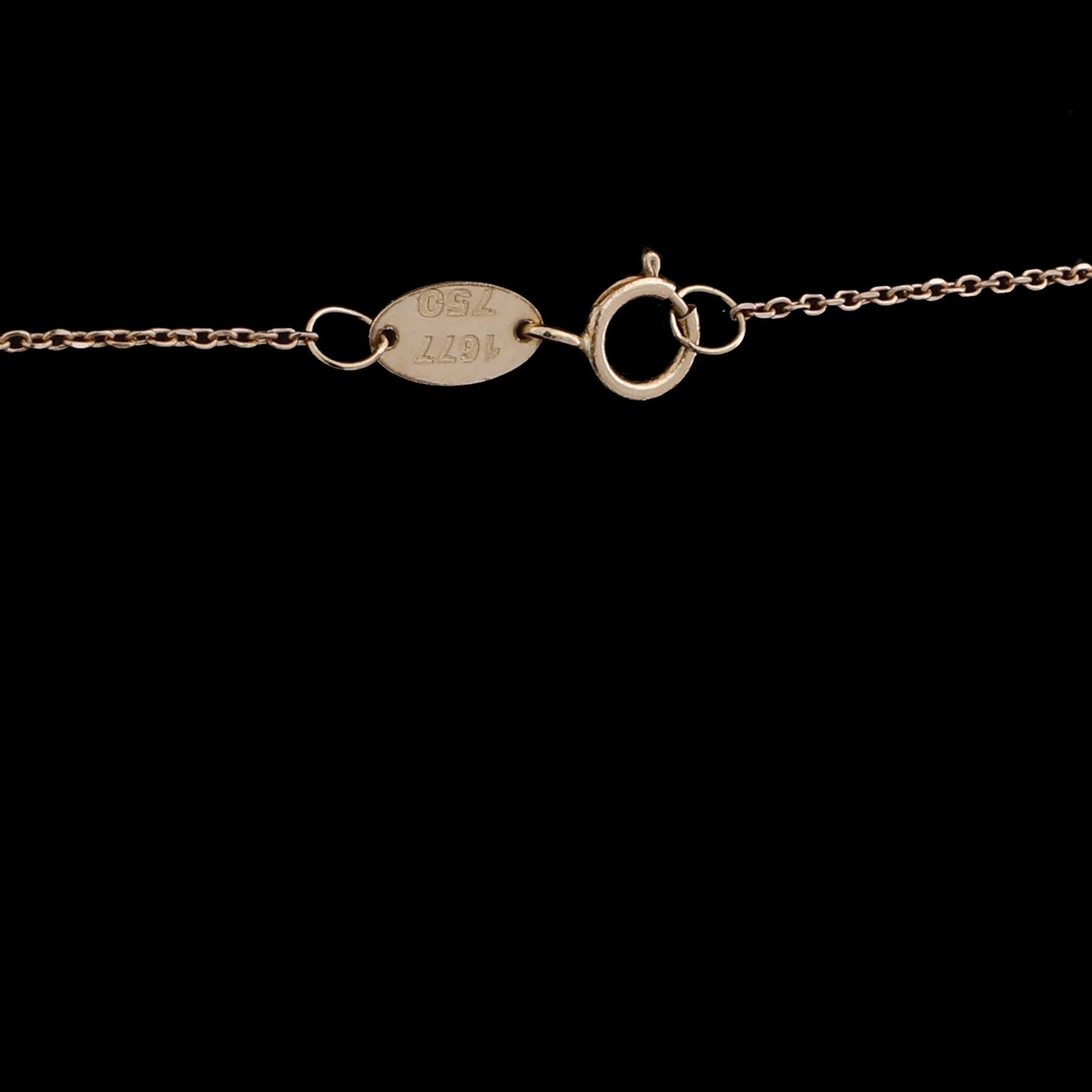 گردنبند طلا 18 عیار زنانه روبی آرت گالری مدل 21294470 -  - 4