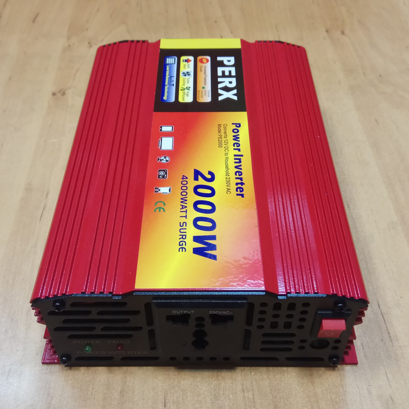 اینورتر پرکس مدل PW 1000-12 ظرفیت 2000 وات