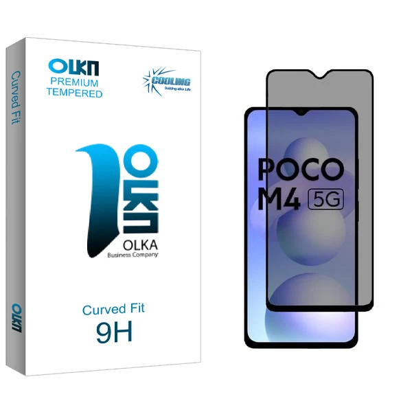 محافظ صفحه نمایش حریم شخصی کولینگ مدل Olka مناسب برای گوشی موبایل شیائومی Poco M4 5G