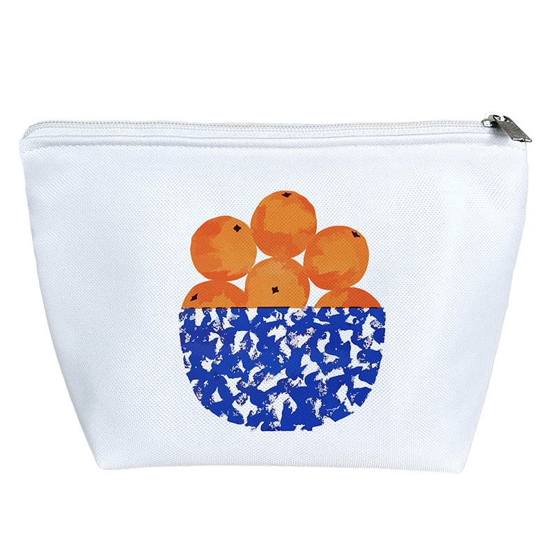 کیف لوازم آرایش دخترانه خندالو مدل سبد پرتغال کد 8104