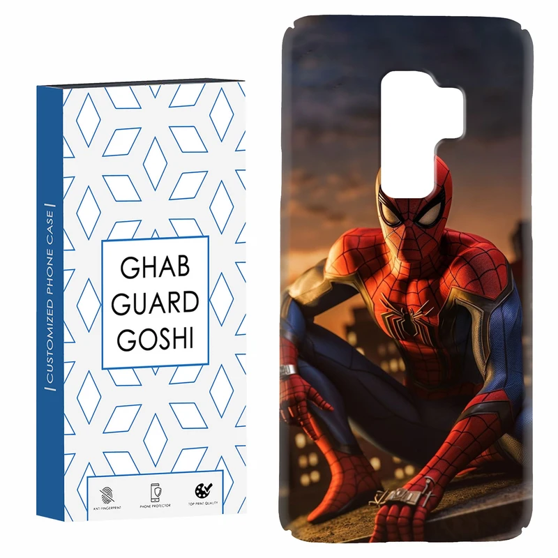 کاور قاب گارد گوشی طرح مرد عنکبوتی کد Dimo-284 مناسب برای گوشی موبایل سامسونگ Galaxy S9 plus