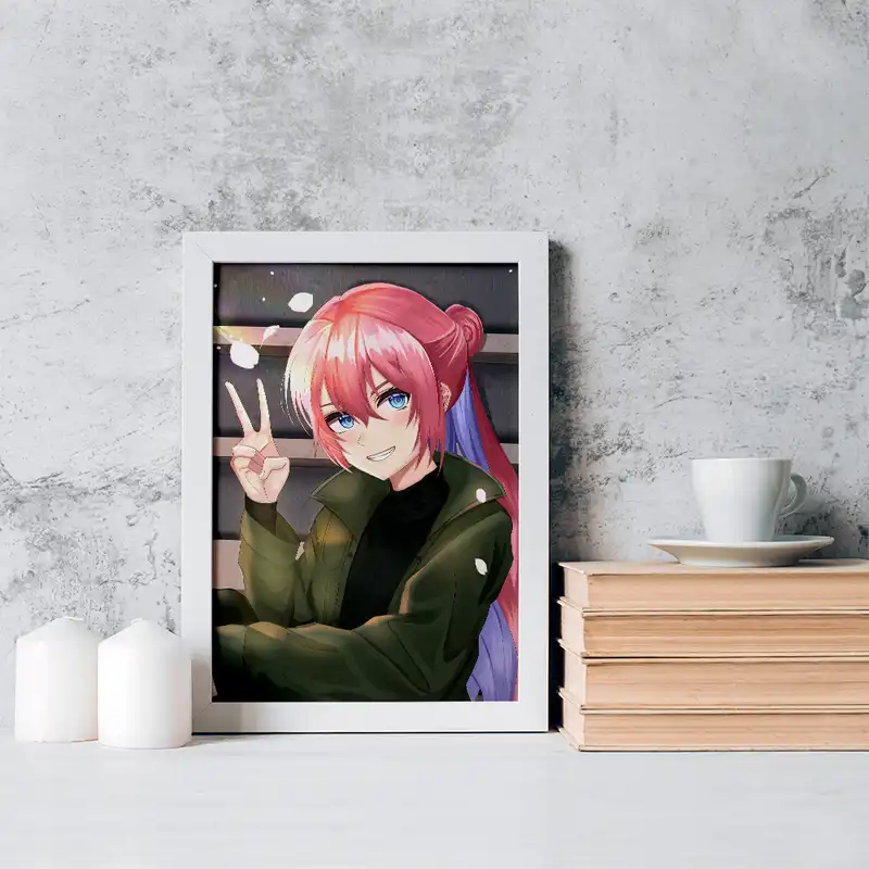 تابلو خندالو مدل شیکیموری سان انیمه شیکیموری کد 15858