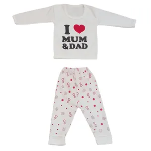 ست تی شرت و شلوار نوزادی مدل Sh_2514