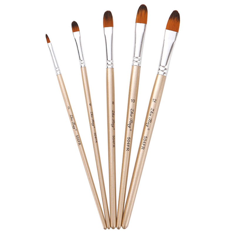 قلم مو زبان گربه ای ژوتینگ مدل HB010 مجموعه 5 عددی