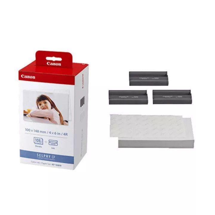 کاغذ چاپ عکس کانن مدل KP-180IN بسته 108 عددی