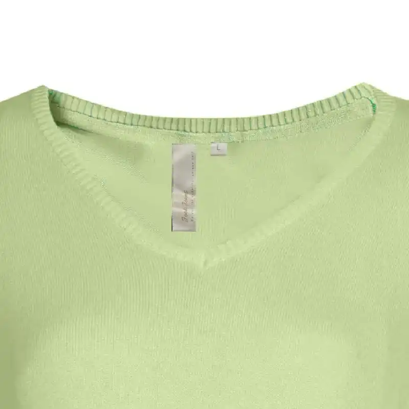 پلیور زنانه جوتی جینز مدل یقه هفت کد 1221132 رنگ نعنایی