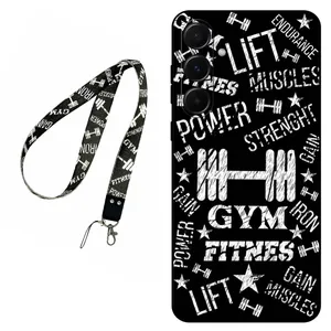Megafone Gym 0010 Cover For Samsung Galaxy A55 5G Mobile Neckband