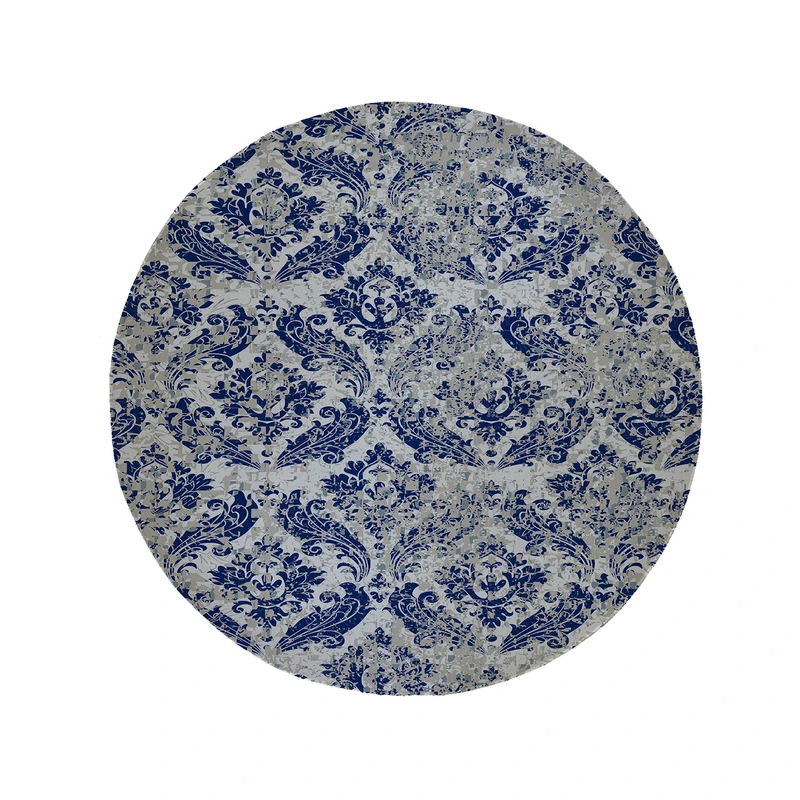 پادری مدل دایره طرح کلاسیک کد 5869 سایز 90 × 90 سانتی متر