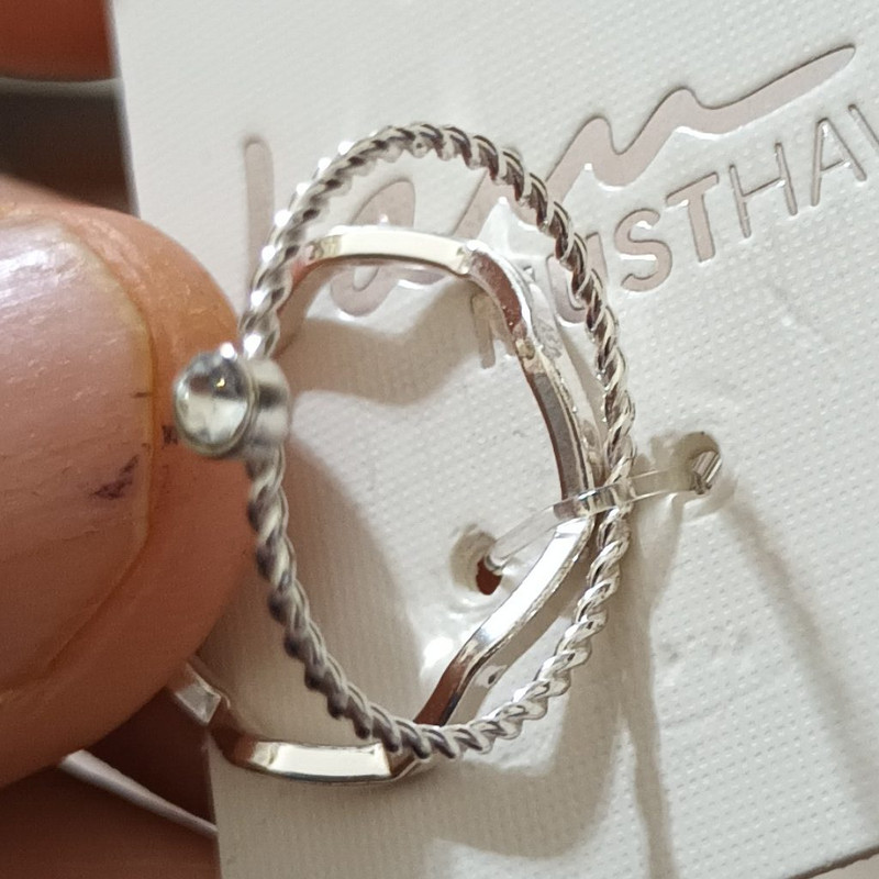 انگشتر زنانه آی ام مدل SMA15 بسته دو عددی