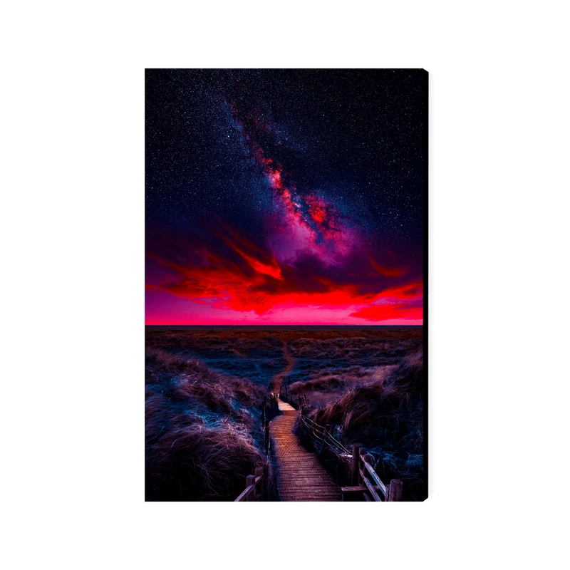 تابلو شاسی عرش مدل فانتزی فضا و کهکشان کد As4172