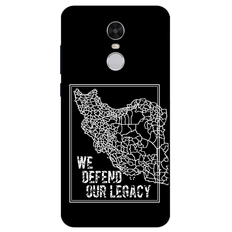 کاور مگافون طرح ایران مدل 1886 مناسب برای گوشی موبایل شیائومی Redmi Note 4  