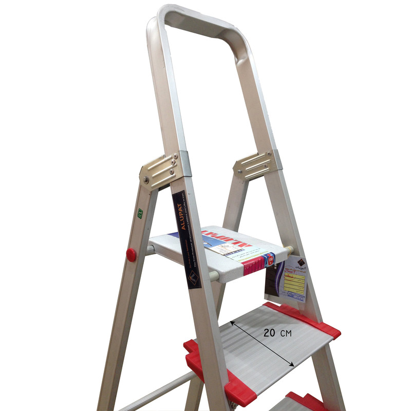 نردبان 8 پله آلوپات مدل پهن 20cm