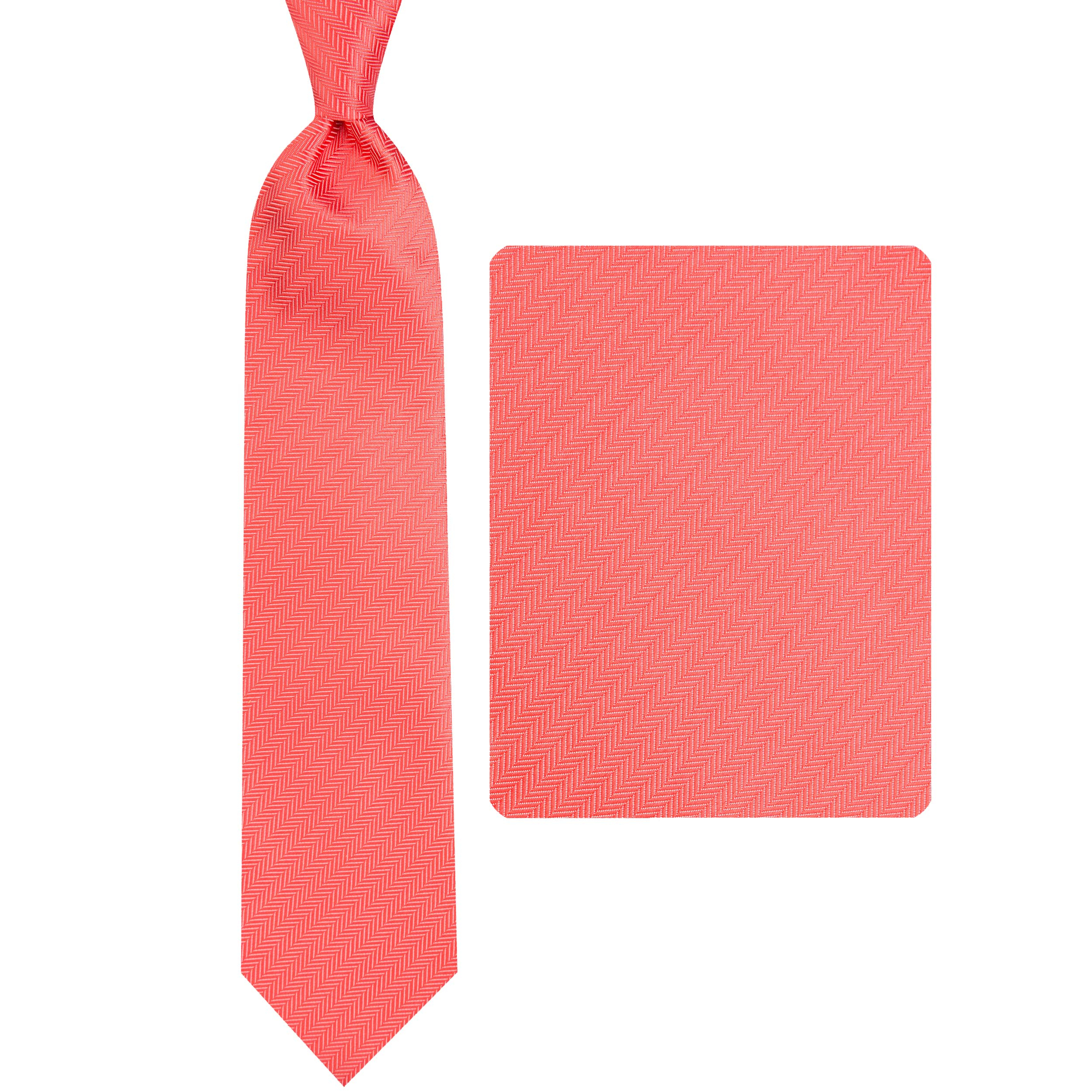 ست کراوات و دستمال جیب مردانه مدل GF-ST1802-R
