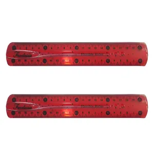 خط کش فانتزیا مدل FLEX کد 81 سایز 20 سانتی متر بسته 2 عددی