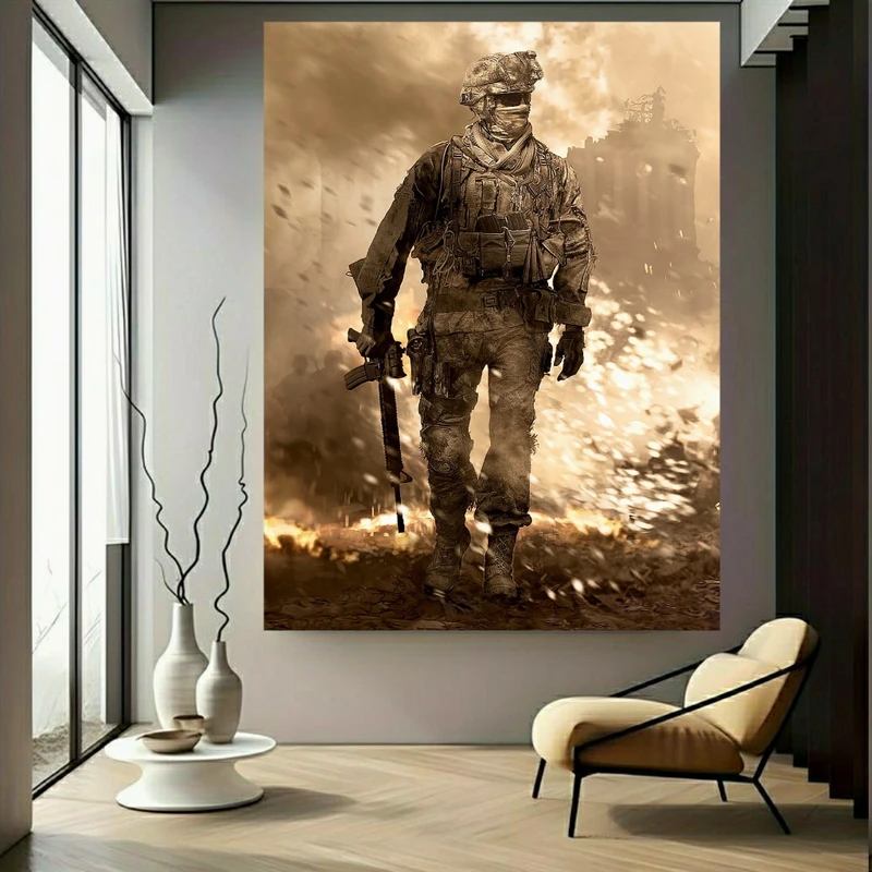 پوستر طرح کال اف دیوتی مدل game کد GR942