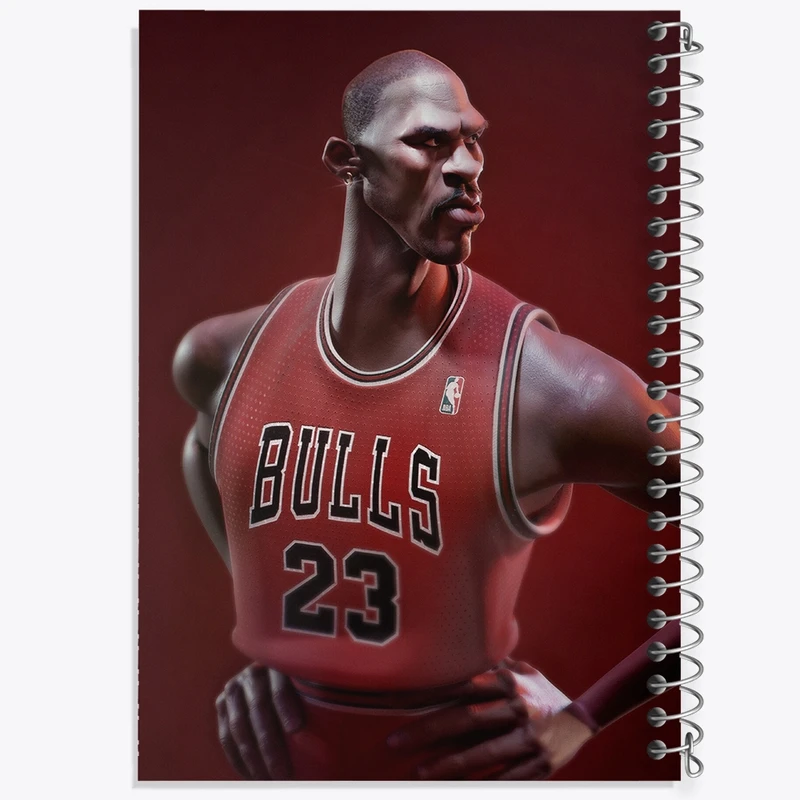 دفتر ژورنال نویسی 50 برگ خندالو مدل نقطه ای طرح Michael Jordan کد F779