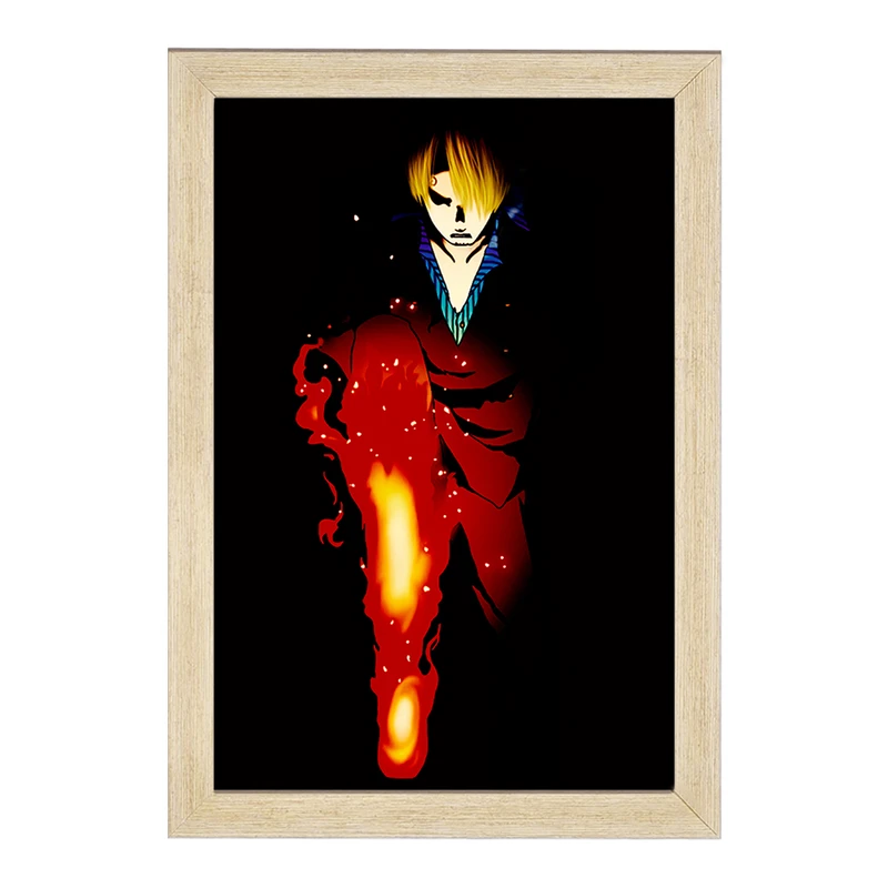 تابلو خندالو مدل سانجی انیمه وان پیس One Piece  کد 17296