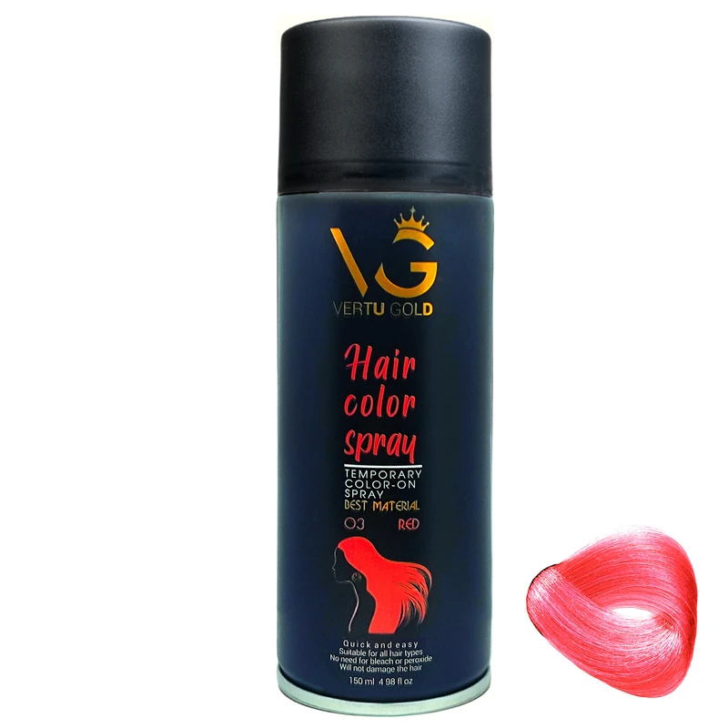 اسپری ورتوگلد مدل 03 شماره 03 حجم 150 میلی لیتر رنگ قرمز