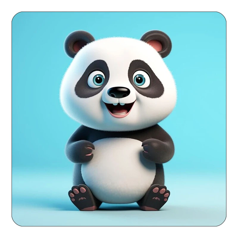 مگنت کاکتی طرح حیوانات کارتونی مدل mp27184