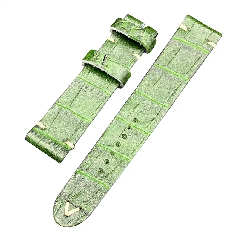 بند ساعت مچی مدل کروکدیل   16MM LCi6 natural