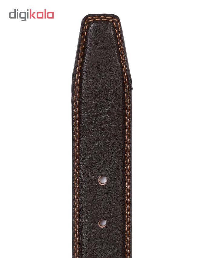 کمربند مردانه رویال چرم کدM40-DarkBrown