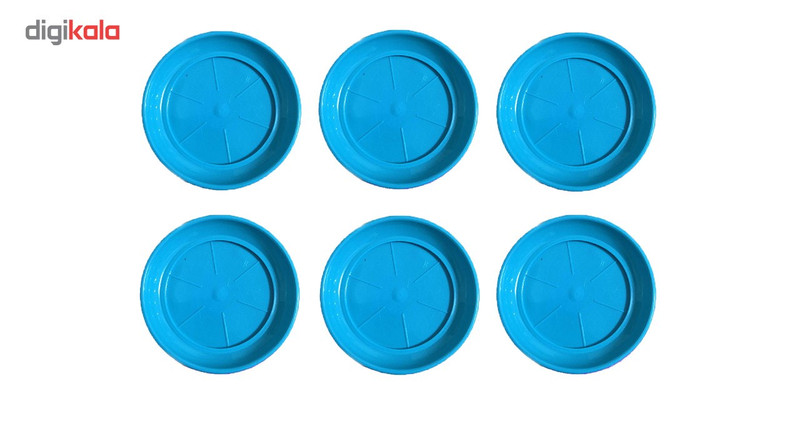 زیر گلدانی گل سنگ مدل 1025 بسته شش عددی