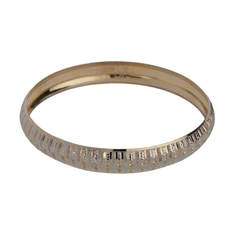 النگو طلا 18 عیار زنانه مدل AL13-W-3 النگو طلا 18 عیار زنانه مدل AL13-W-3