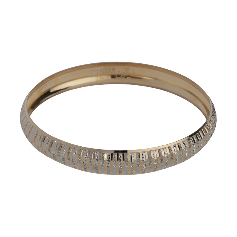 النگو طلا 18 عیار زنانه مدل AL13-W-3 النگو طلا 18 عیار زنانه مدل AL13-W-3