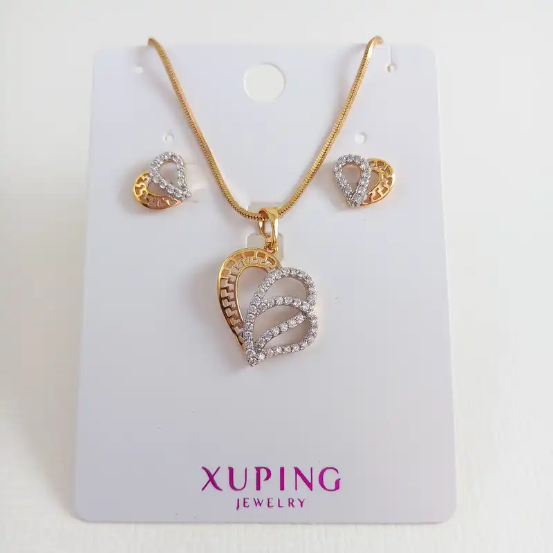 نیم ست زنانه ژوپینگ مدل قلب کد S1E