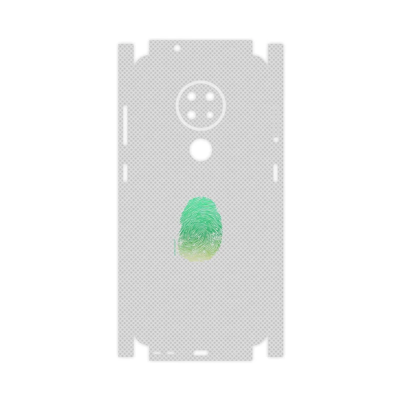 برچسب پوششی ماهوت مدل Minimal Fingerprint-FullSkin مناسب برای گوشی موبایل نوکیا 7.2